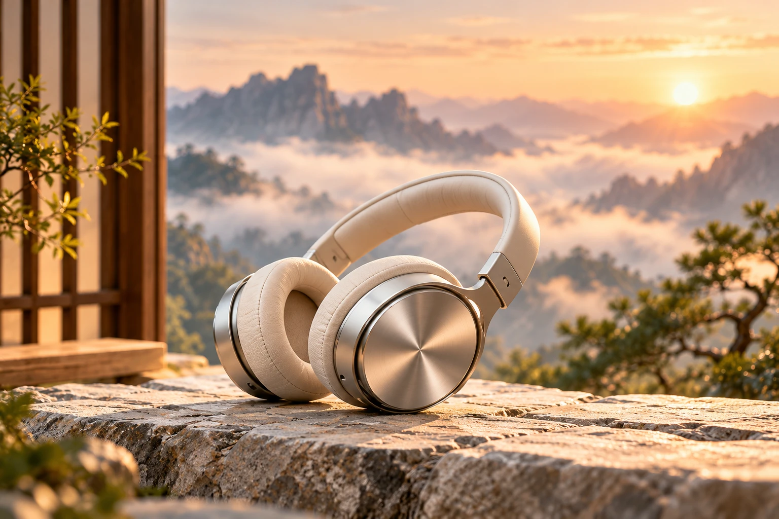Illustration: A more peaceful soundtrack for your day.